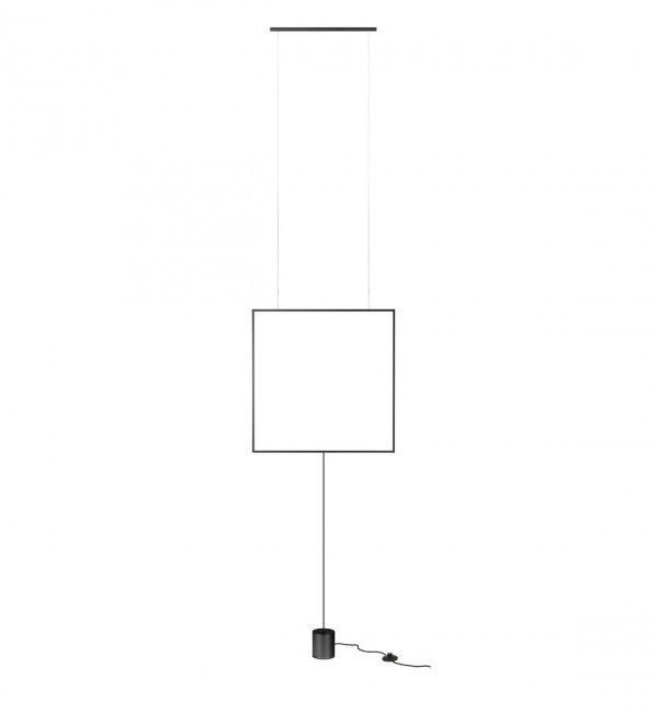 Redo Slick podna lampa crna