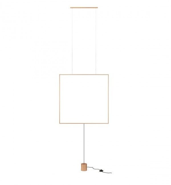 Redo Slick podna lampa mat zlatna