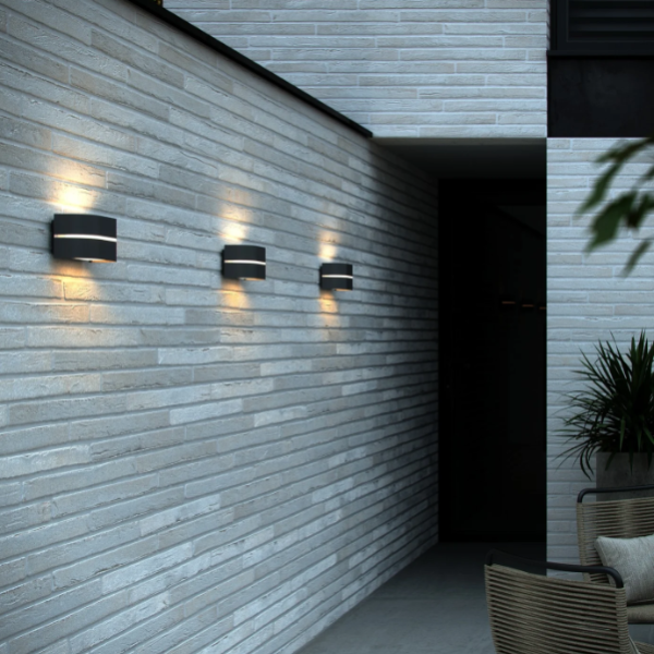 Nordlux Sibelis spoljašnja zidna lampa antracit