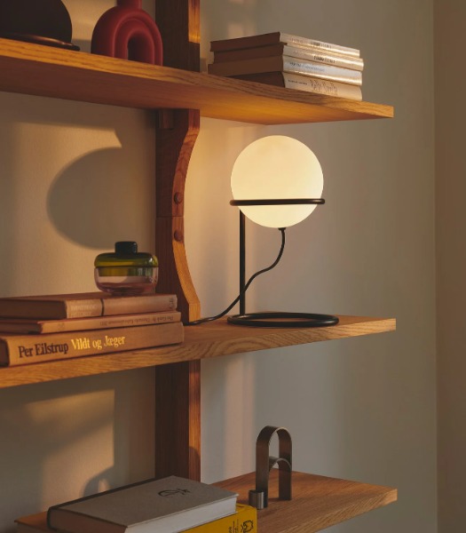 Nordlux Wilson stona lampa crna