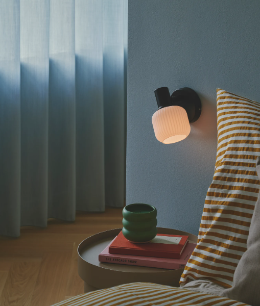 Nordlux Milford Mini zidna lampa crna