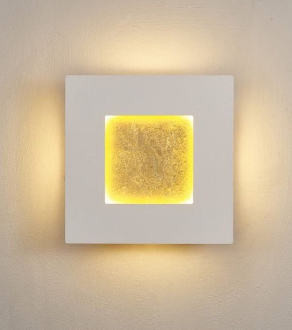Mantra Dalia Zidna lampa bela/zlatna led 18W 3000K