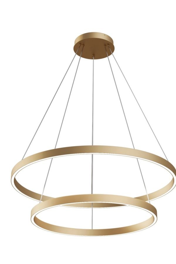 Maytoni Rim visilica mesing-bela 4000K 88W
