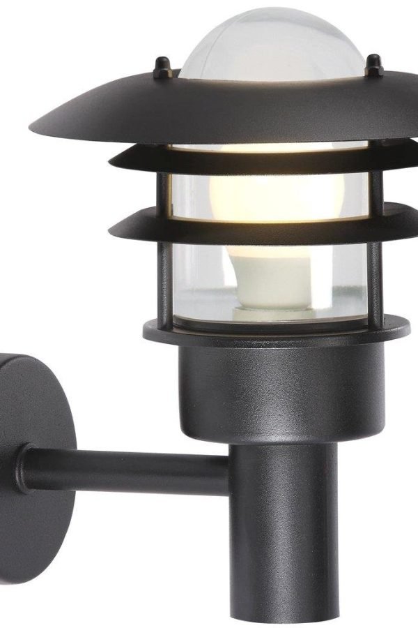 Nordlux Lønstrup 22 spoljašnja zidna lampa crna