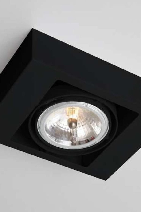 Shilo Koga plafonska lampa crna