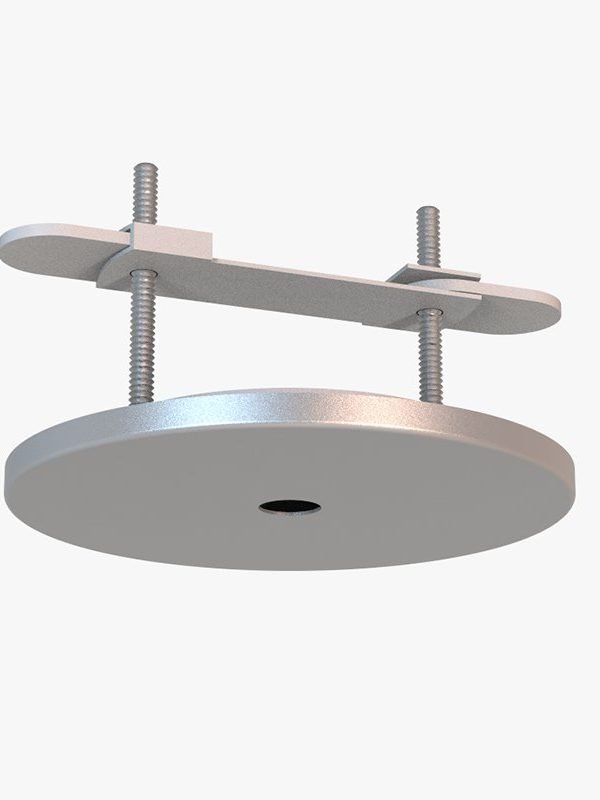 Mantra TEK PARTS ugradna baza za visilice srebrna Ø 9cm