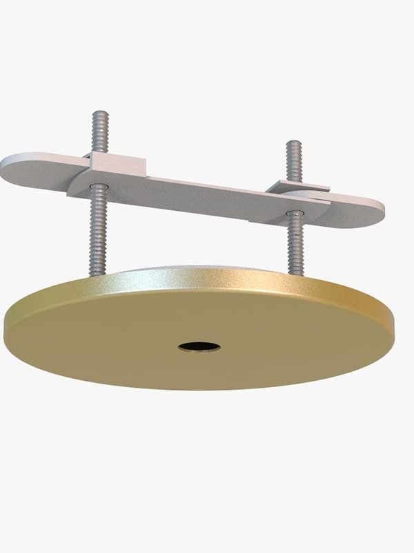 Mantra TEK PARTS ugradna baza za visilice zlatna Ø 9cm