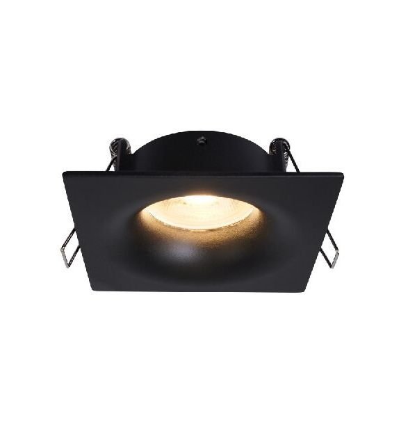 Mantra Tavira Ugradna lampa crna 1xGU10 12W kvadratna