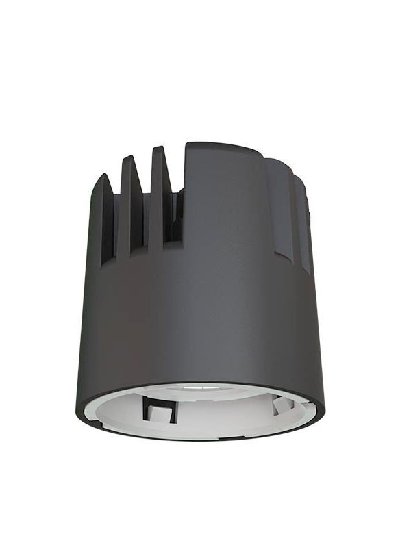 Mantra Sunset rashladni modul LED 6W 4000K crna Ø 11.5cm