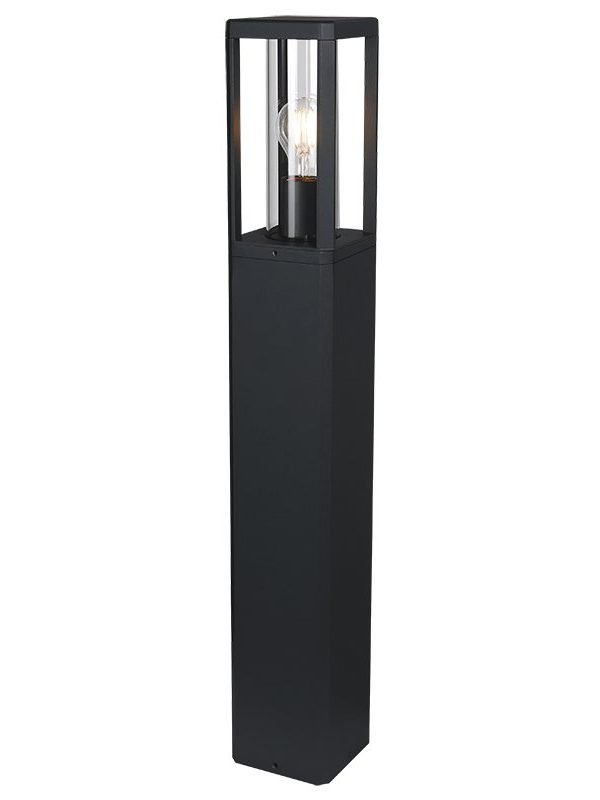 Mantra Nevada spoljni stubić E27 crna visina 80cm