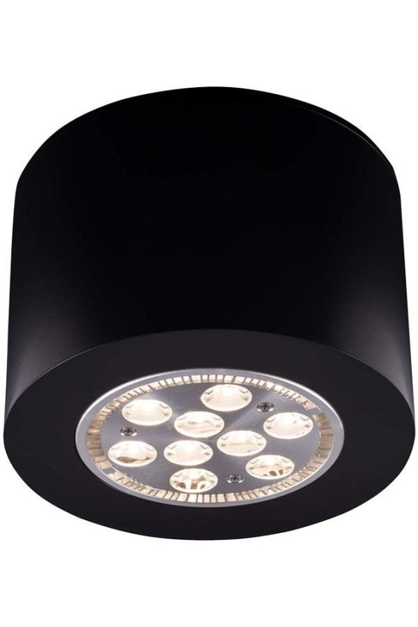 Shilo Tamba plafonska lampa crna (100 mm)