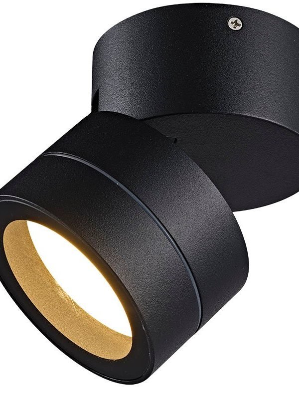 Mantra Saler Zidna lampa crna 1xGX53 12W