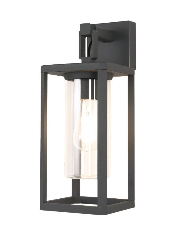 Mantra Alps Zidna lampa crna 1xE27 20W