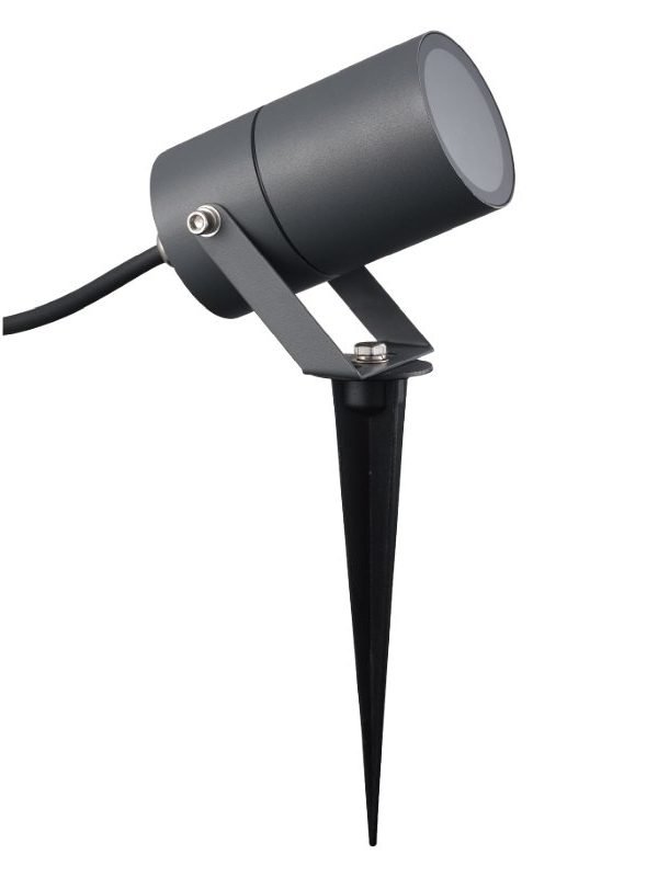 Mantra Quebec Podna lampa siva 1xGU10 12W