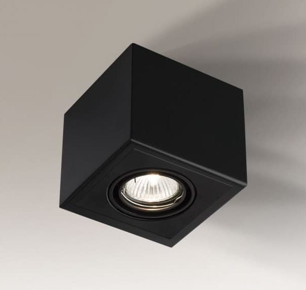 Shilo Awa plafonska lampa crna (100 mm)