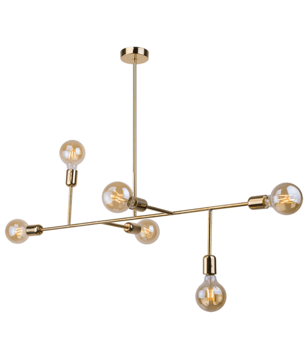 Amplex Dadim plafonska lampa Mesing