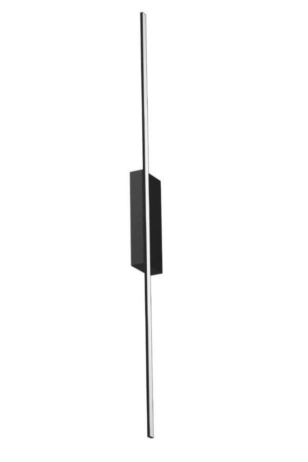 Brosline Slim W Zidna lampa Crna 3000K 900 mm 80 mm