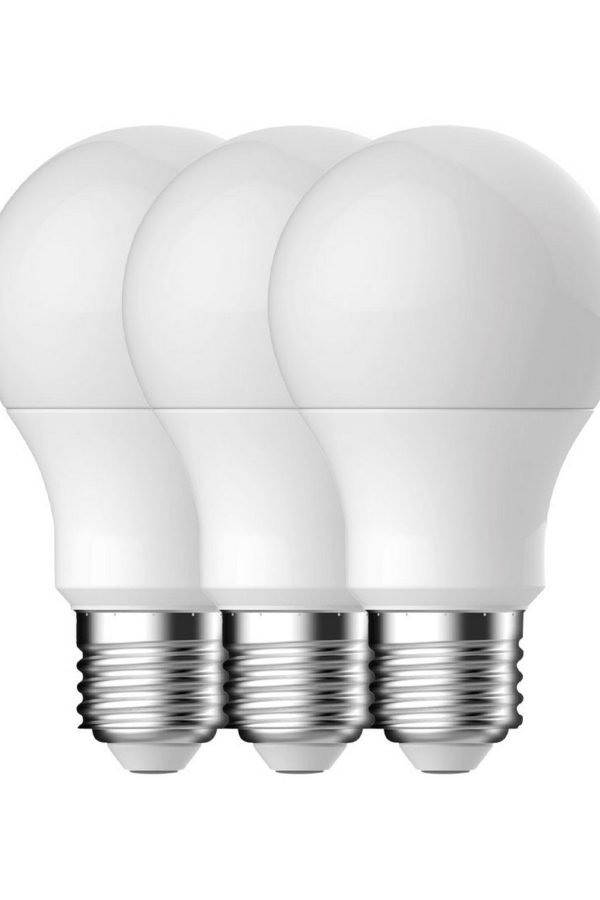 Energetic sijalica E27 3-pack A60 2700 Kelvin 1055 Lumen Matirana