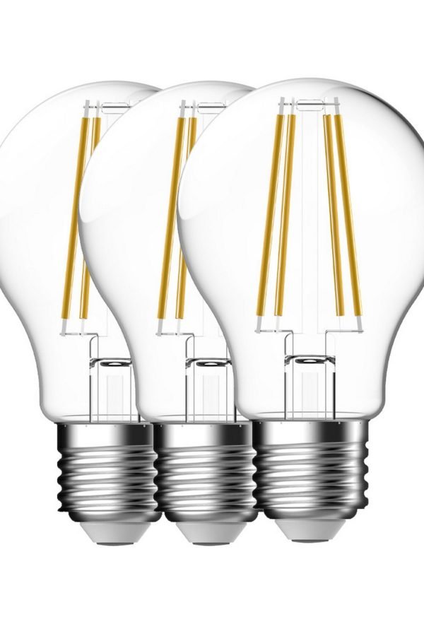 Energetic sijalica E27 3-pack A60 2700 Kelvin 1055 Lumen Transparentna