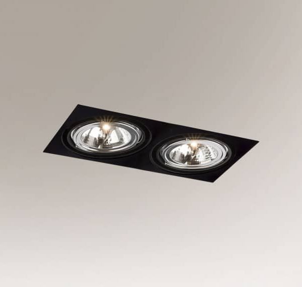 Shilo Komoro ugradna lampa crna