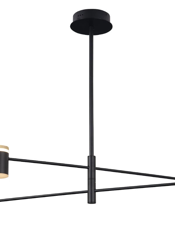MaxLight PUMA Crna – Wood Plafonska