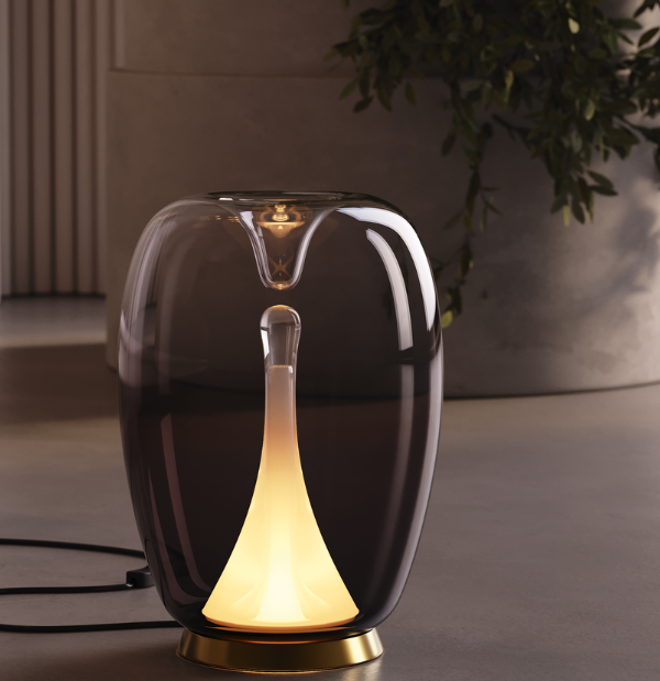 Maytoni Splash unutrašnja stona lampa zlatna 3000K 9W