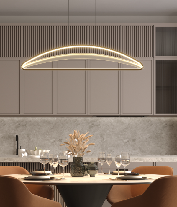 Maytoni Breeze unutrašnja visilica mesing 3000K 34W
