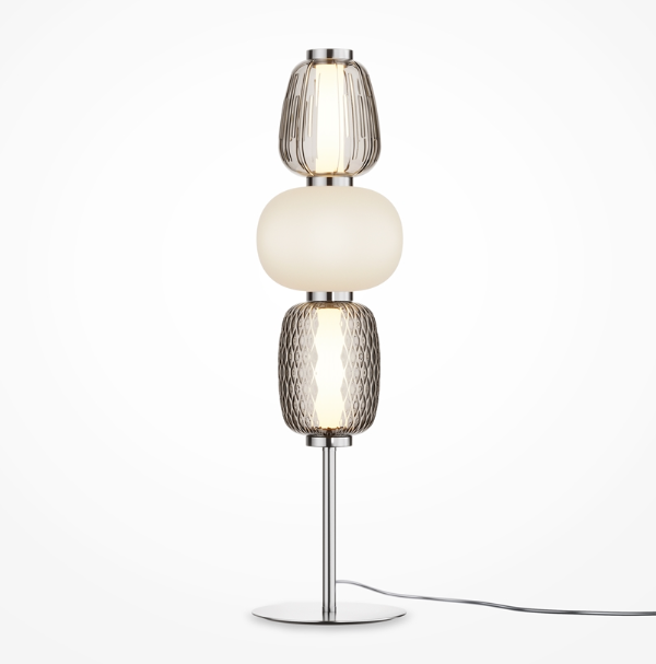 Maytoni Pattern unutrašnja stona lampa hrom 3000K 28W