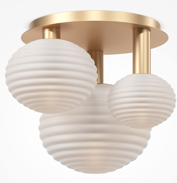 Maytoni Reels unutrašnja plafonska lampa zlatna 40W
