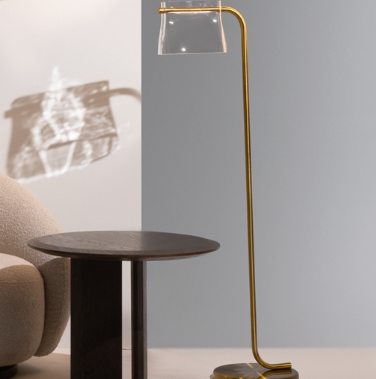 Maytoni Cabaret unutrašnja podna lampa mesing 3000K 8W