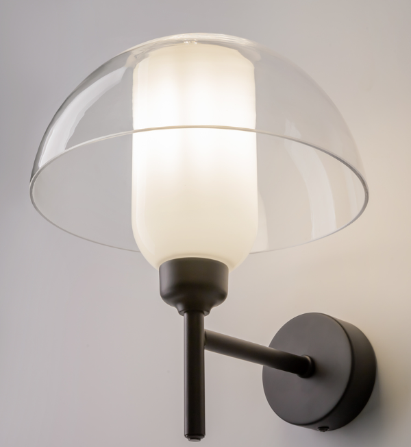 Maytoni Memory unutrašnja zidna lampa crna 40W