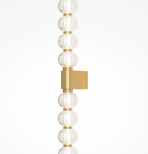 Maytoni Amulet unutrašnja zidna lampa zlatna 3000K 19W