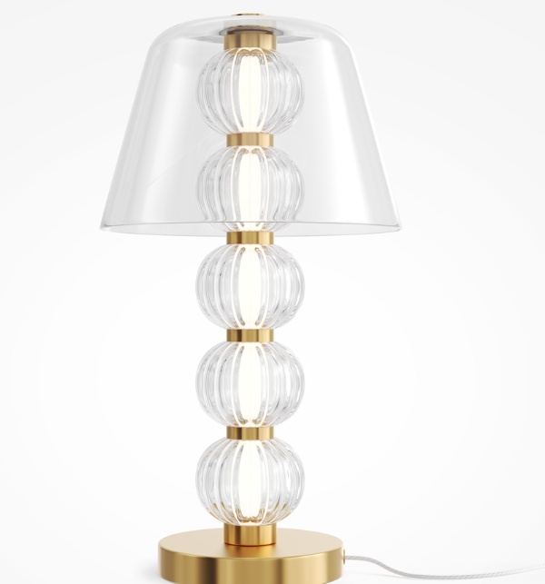 Maytoni Amulet unutrašnja stona lampa zlatna 3000K 10W