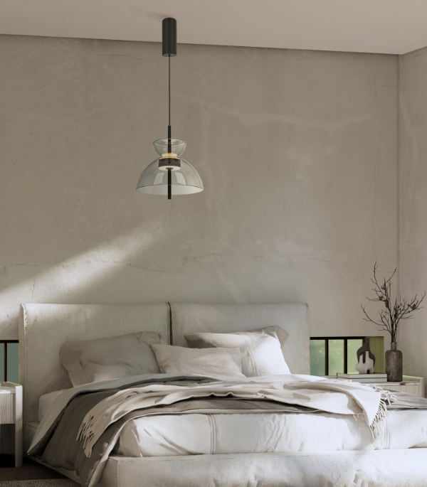 Maytoni Bangkok visilica crna-siva 3000K 12W-3480mm