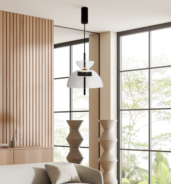 Maytoni Bangkok visilica crna-staklo 3000K 12W-3480mm