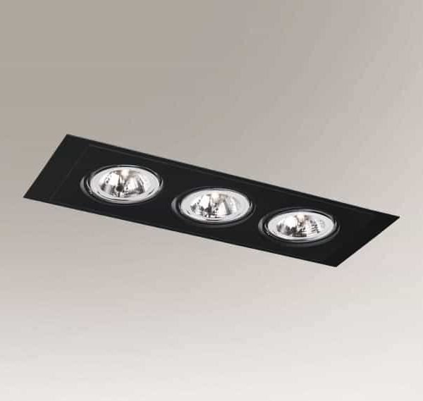 Shilo Muko ugradna lampa crna