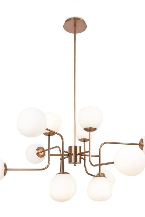 Maytoni Erich plafonska lampa zlatna-bela 40W