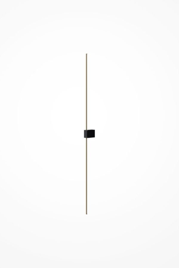 Maytoni Pars zidna lampa crna 3000K 1x12W