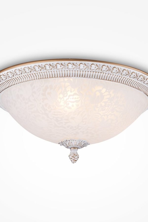 Maytoni Pascal plafonska lampa bela-zlatna E27x3 40W