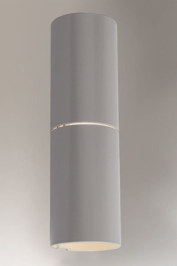 Shilo Nemuro zidna lampa siva (200 mm)