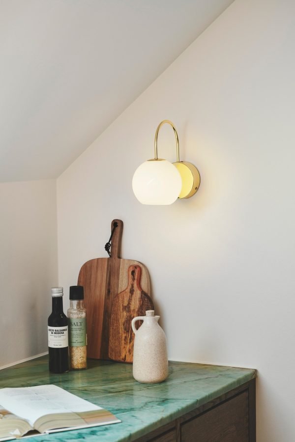 Nordlux Franca zidna lampa mesing