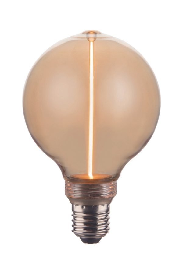 Nordlux sijalica Deco E27 G95 Dash Dim 1800K Kelvin 110 Lumen Ćilibarna