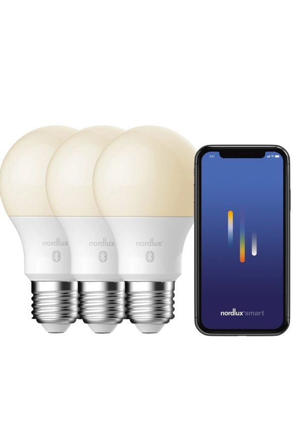 Nordlux sijalica Smart E27 3-pack A60 2200-6500 Kelvin 900 Lumen Bela