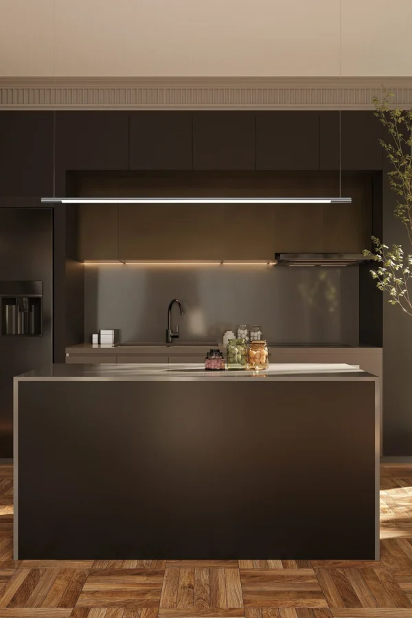 MaxLight Organic Horizon visilica hrom