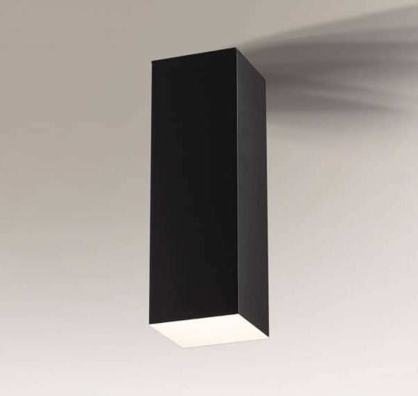 Shilo Suwa plafonska lampa crna