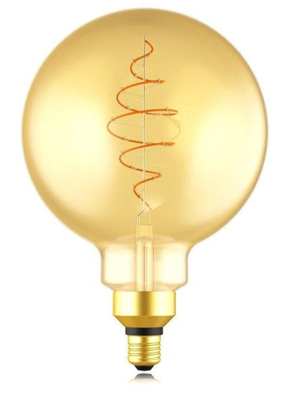 Nordlux sijalica Deco E27 G200 Spiral Dim 2200 Kelvin 600 Lumen Zlatna