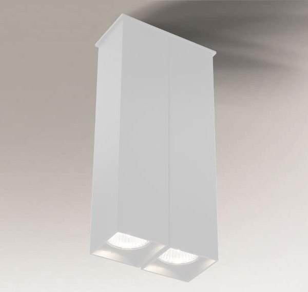 Shilo Toda nadgradna lampa bela (280 mm)