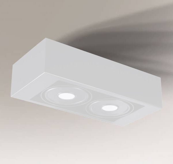 Shilo Uto plafonska lampa bela (100 mm) 3000K