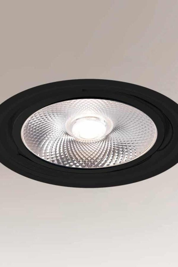 Shilo Wasabi ugradna lampa crna (175 mm)