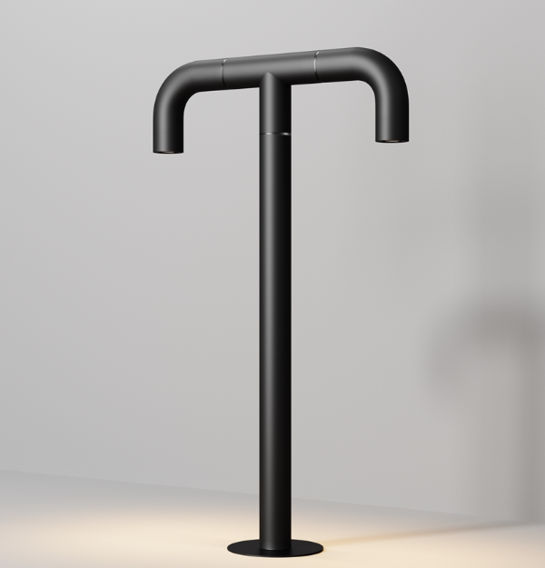 Maytoni Sleek spoljašnja lampa za dvorište grafitna 3000K 4W